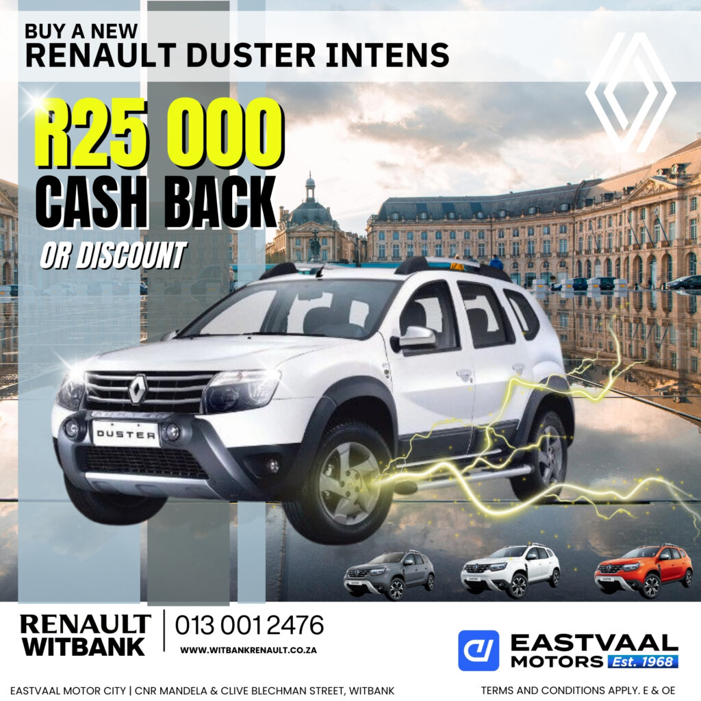 Upgrade your ride this July with Renault! image from Eastvaal Motors