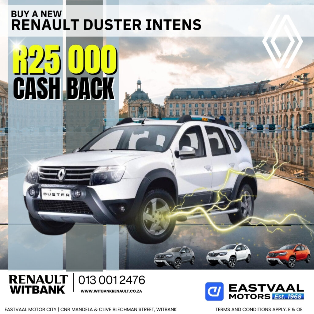 Upgrade your ride this July with Renault! image from Eastvaal Motors