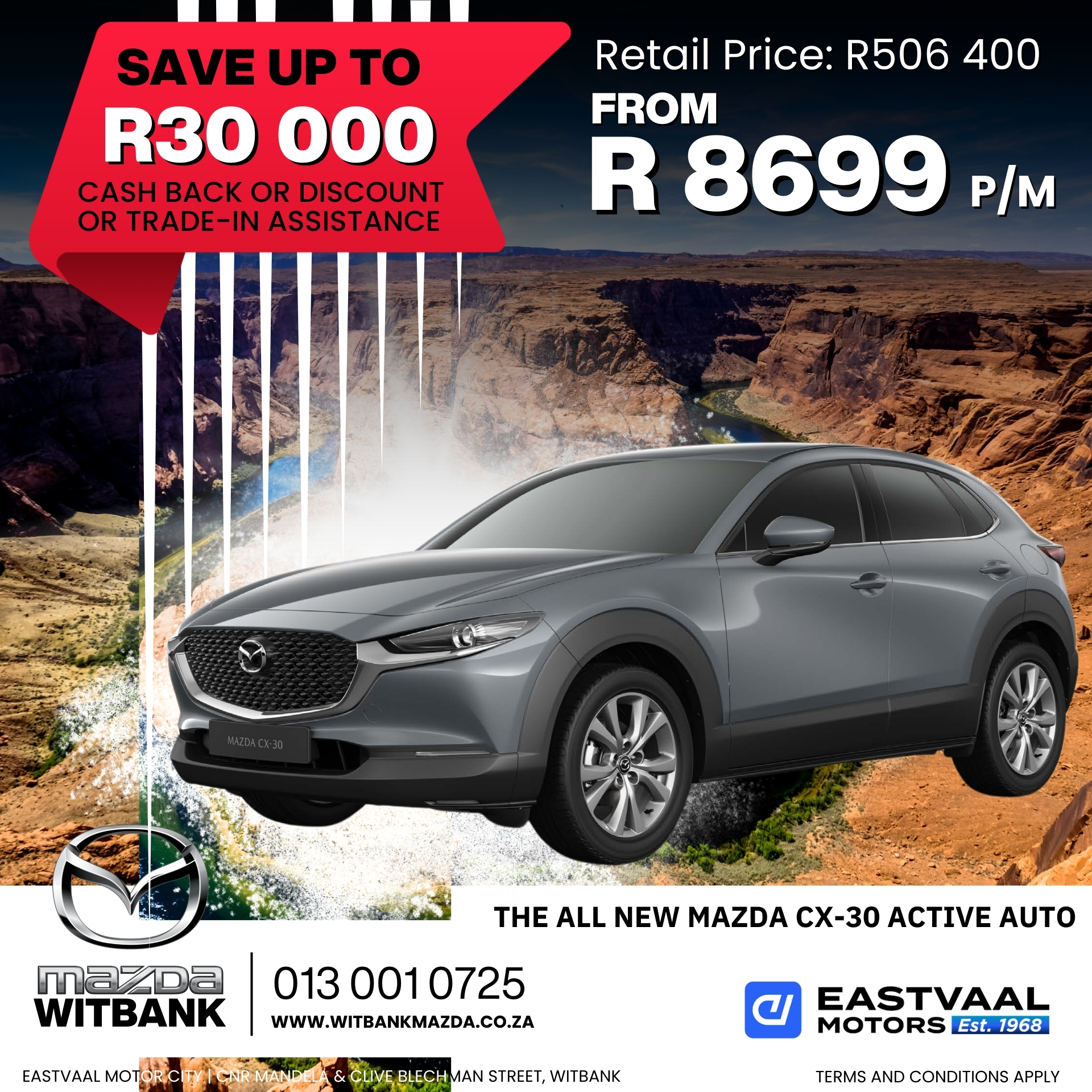July is the perfect month to upgrade your ride! Discover exclusive Mazda offers at Eastvaal Motor City. image from 