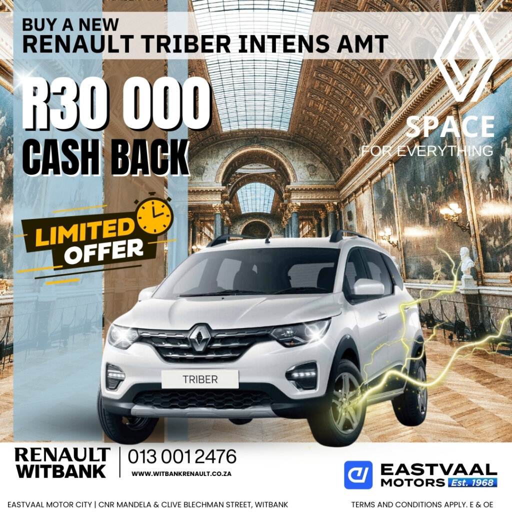 Discover the joy of driving a Renault this July! image from Eastvaal Motors