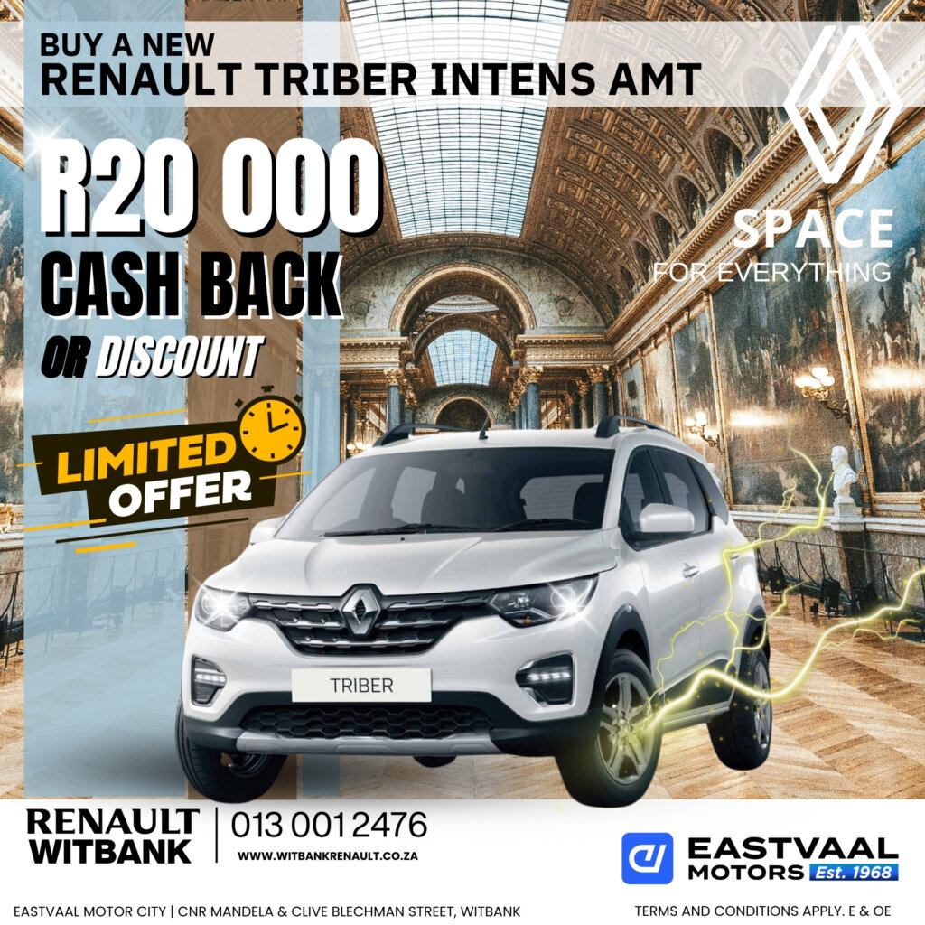 Discover the joy of driving a Renault this July! image from Eastvaal Motors