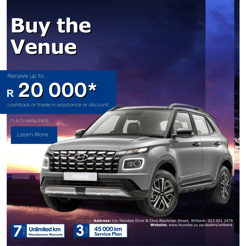 This July, discover the innovation and reliability of Hyundai at Eastvaal Motor City. Drive home your dream car today! image from Eastvaal Motors