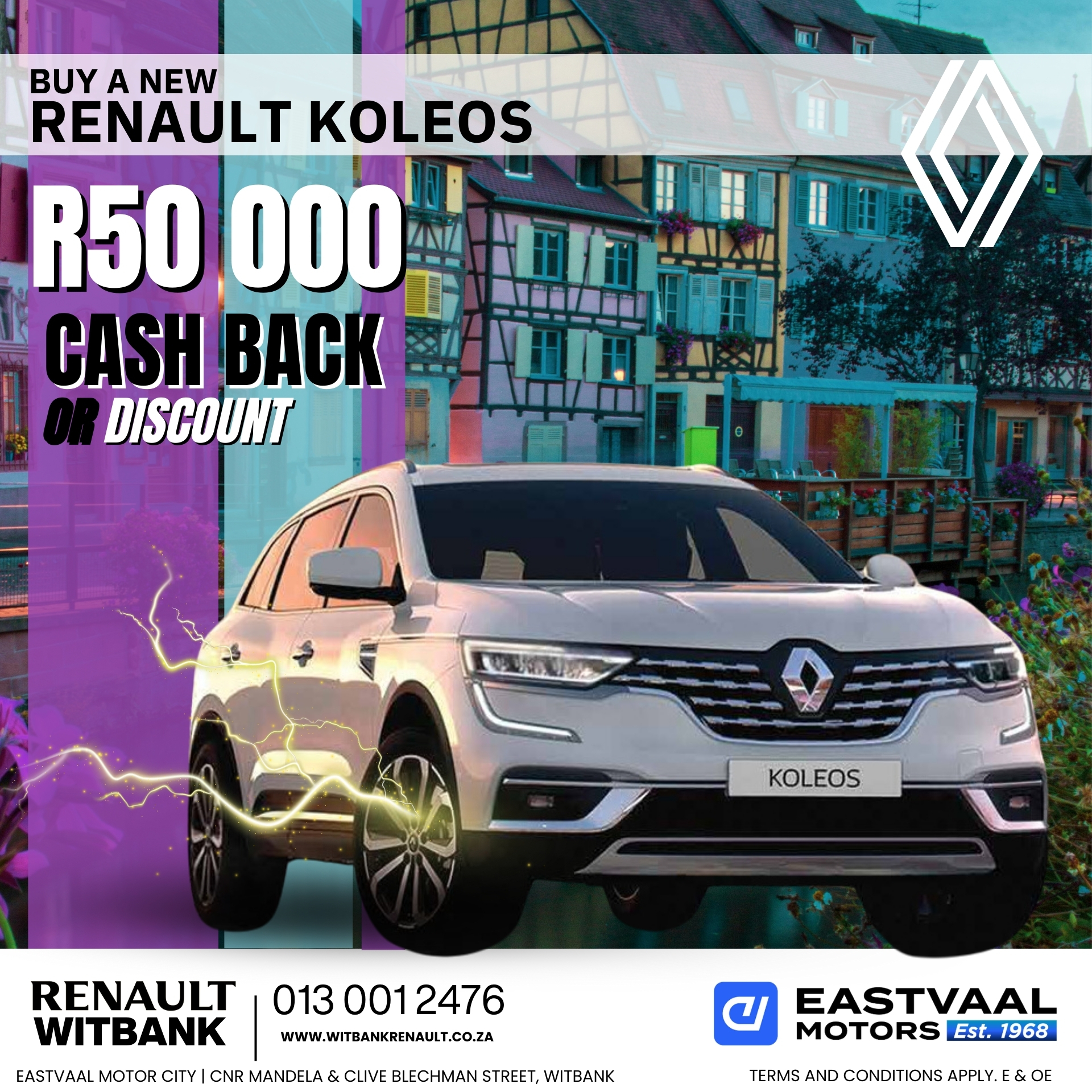 Make this July unforgettable with a new Renault from Eastvaal Motor City. image from 