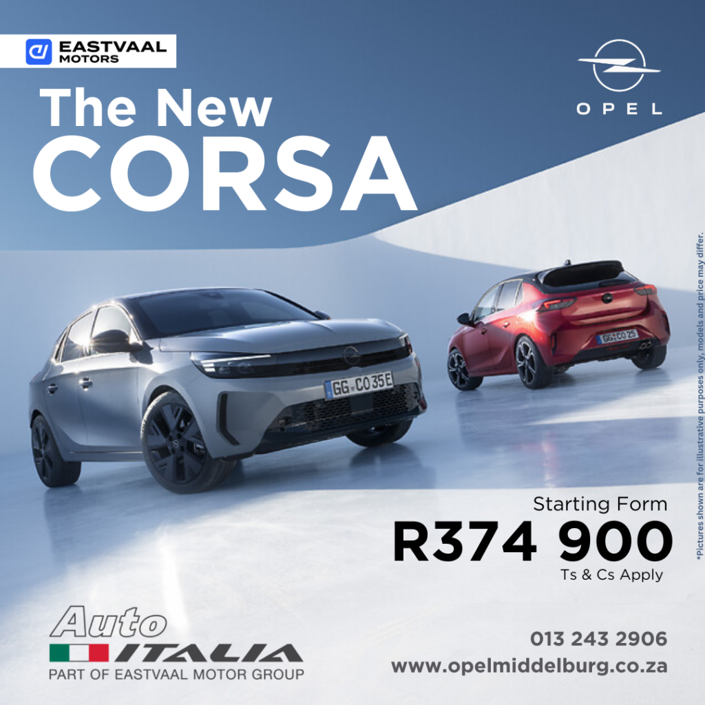 The New Opel Corsa image from Eastvaal Motors