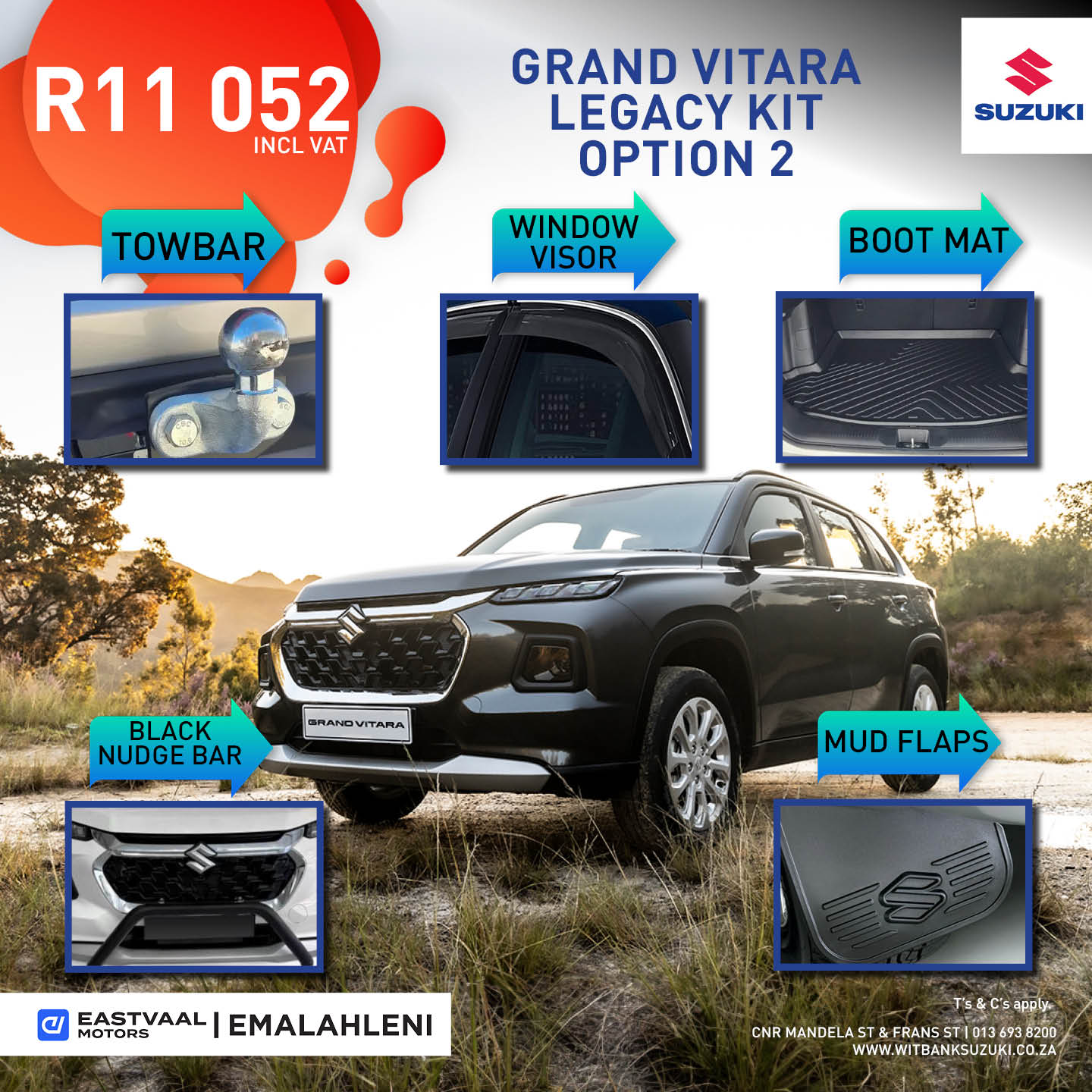 Grand Vitara Legacy Kit – Option 2 image from Eastvaal Motors
