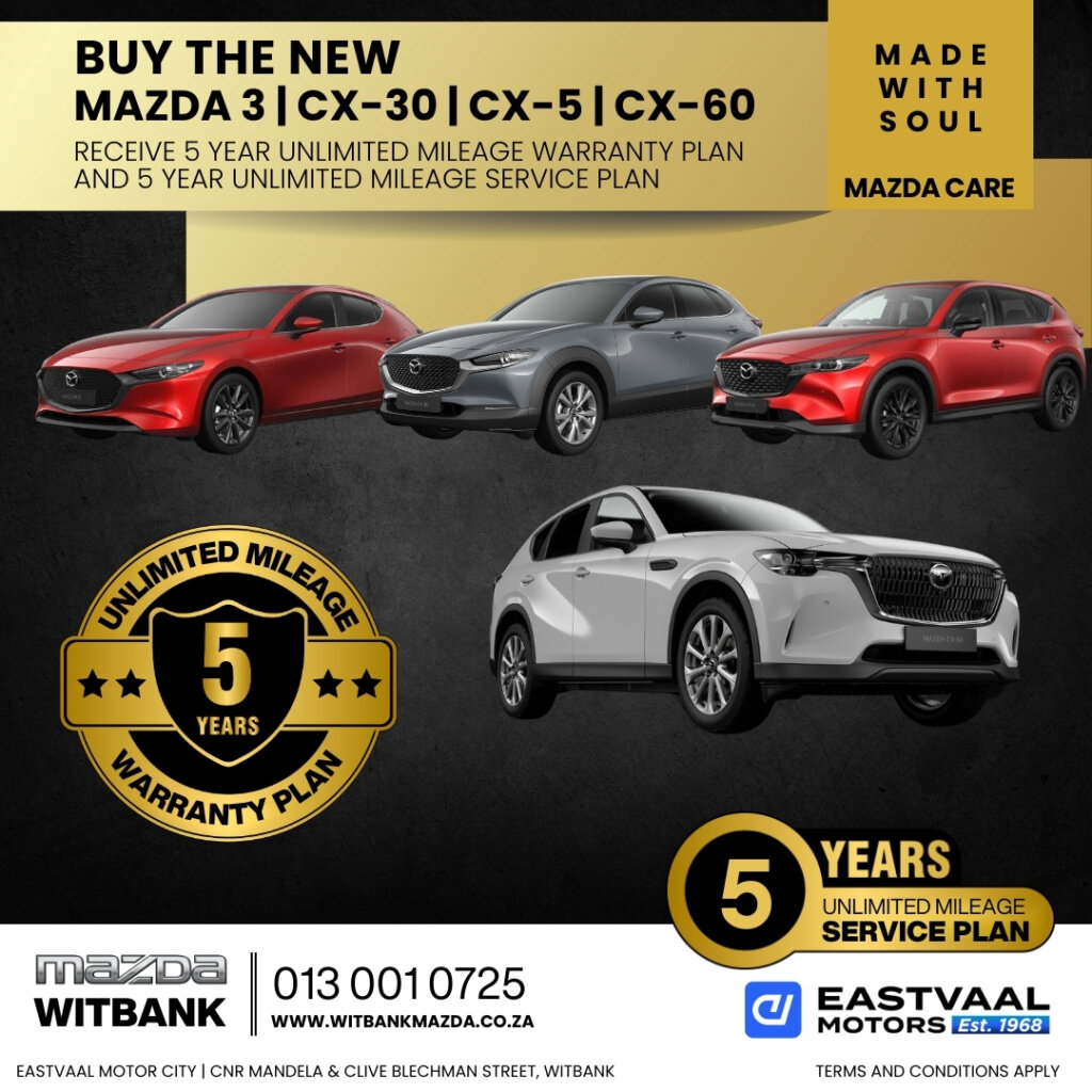 Mazda Care Plan image from Eastvaal Motors