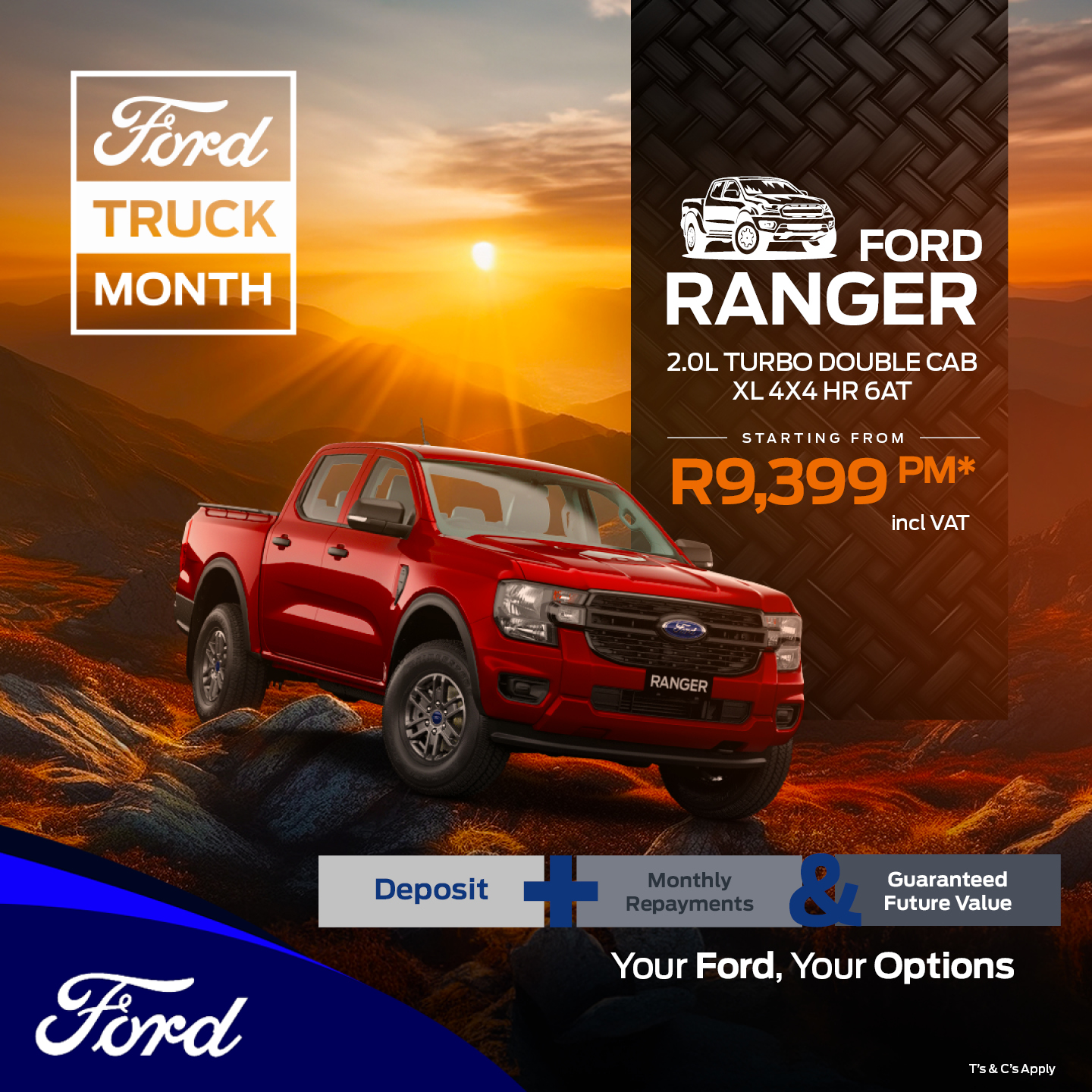 Ford Ranger 2.0L Turbo D/Cab XL 4×4 HR 6AT image from 