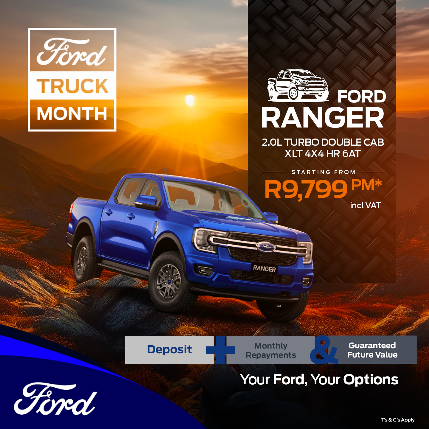 Ford Ranger 2.0L Turbo D/Cab XLT 4×4 HR 6AT image from 