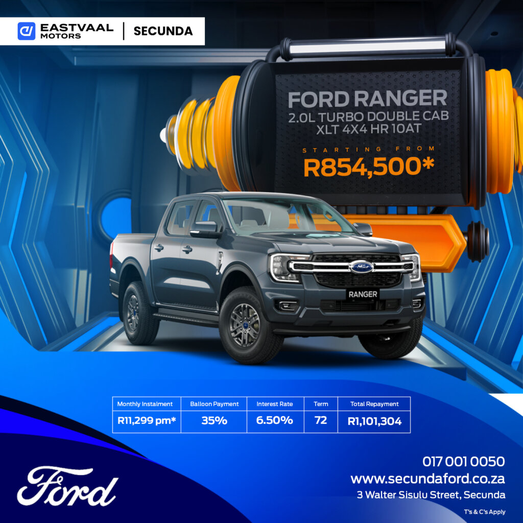 Ford Ranger 2.0L Turbo Double Cab XLT 4×4 HR 10AT image from Eastvaal Motors