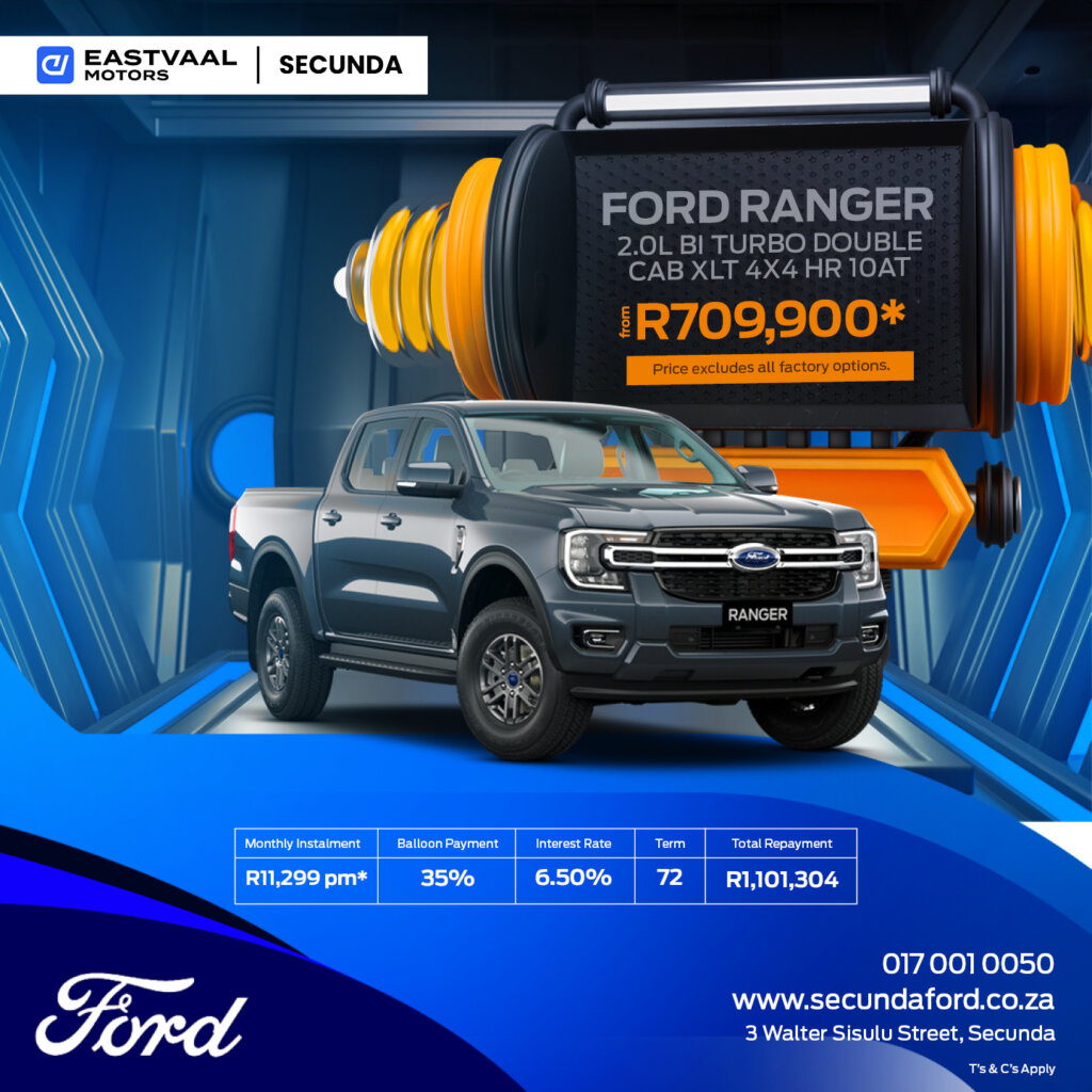 Ford Ranger 2.0L Bi Turbo Double Cab XLT 4×4 HR 10AT image from Eastvaal Motors