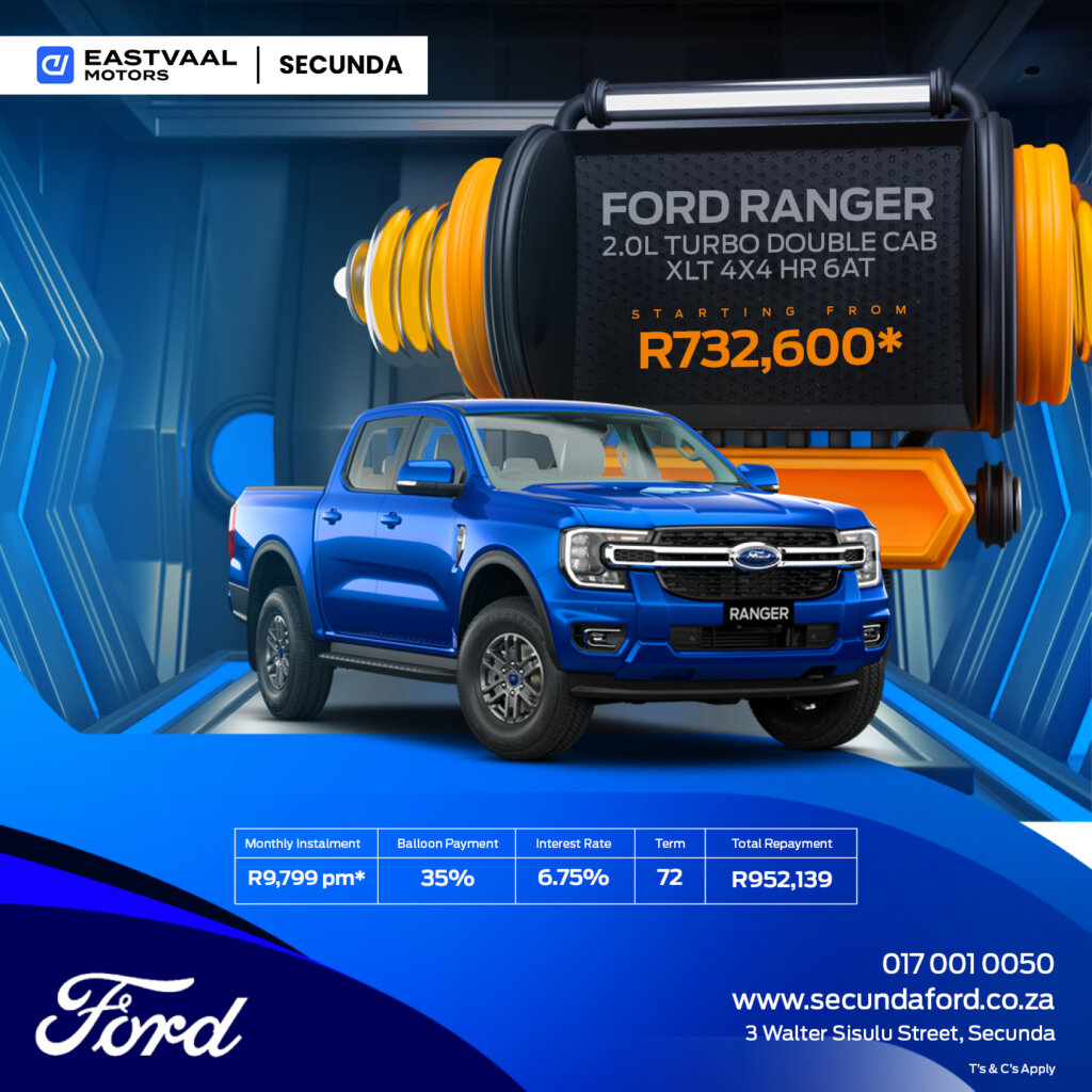 Ford Ranger 2.0L Turbo Double Cab XLT 4X4 HR 6AT image from Eastvaal Motors