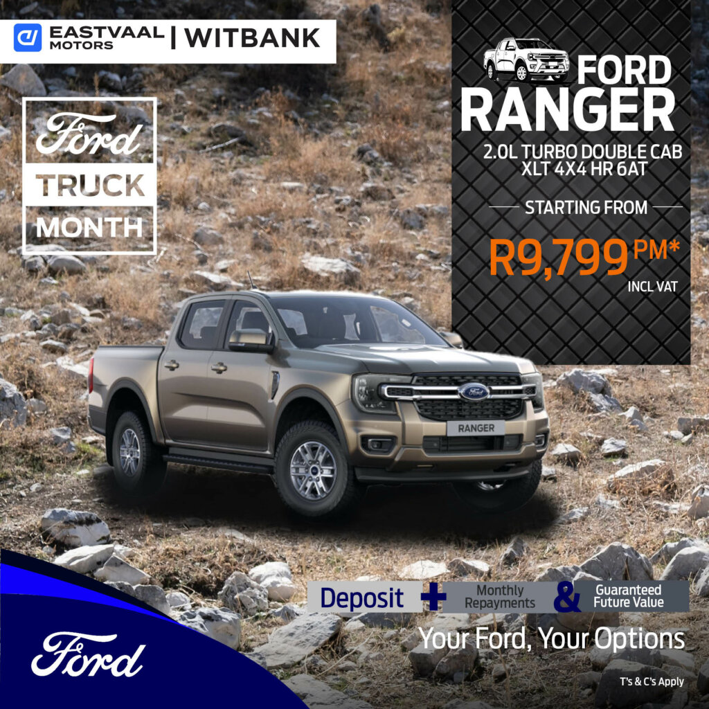 Ford Ranger 2.0L Turbo Double cab XLT 4×4 HR 6AT image from Eastvaal Motors