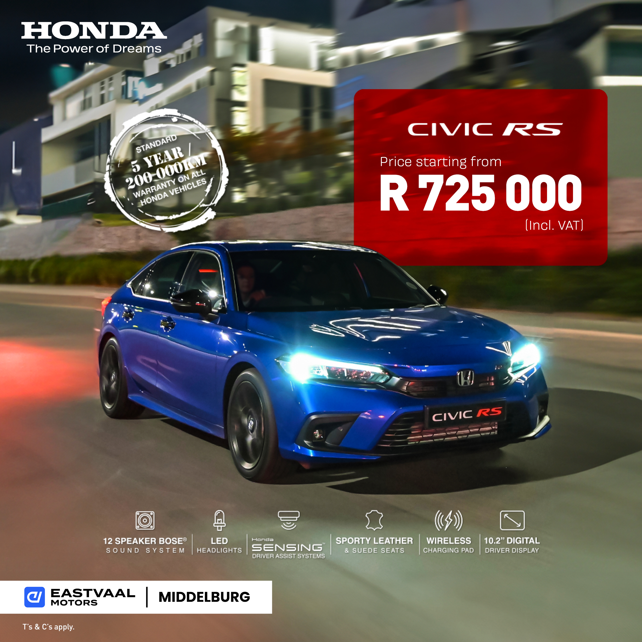 Honda Civic RS image from 