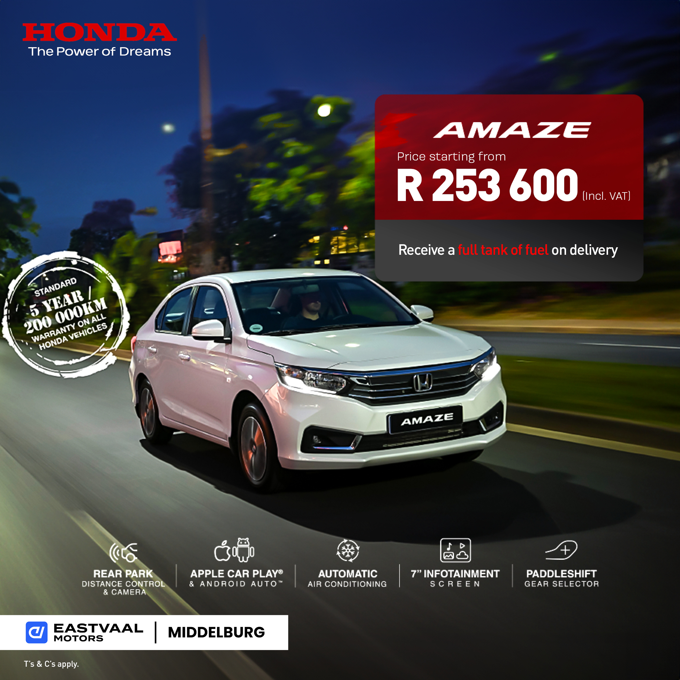Honda Amaze image from 