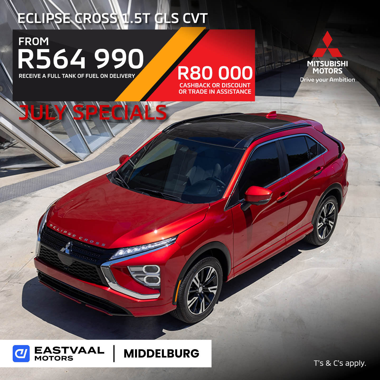 Eclipse Cross 1.5T GLS CVT image from 