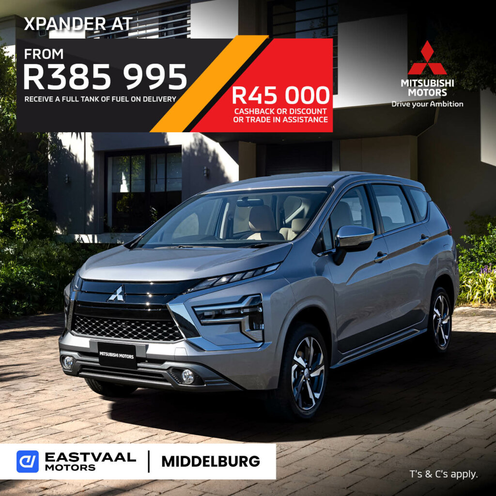 Xpander A/T image from Eastvaal Motors