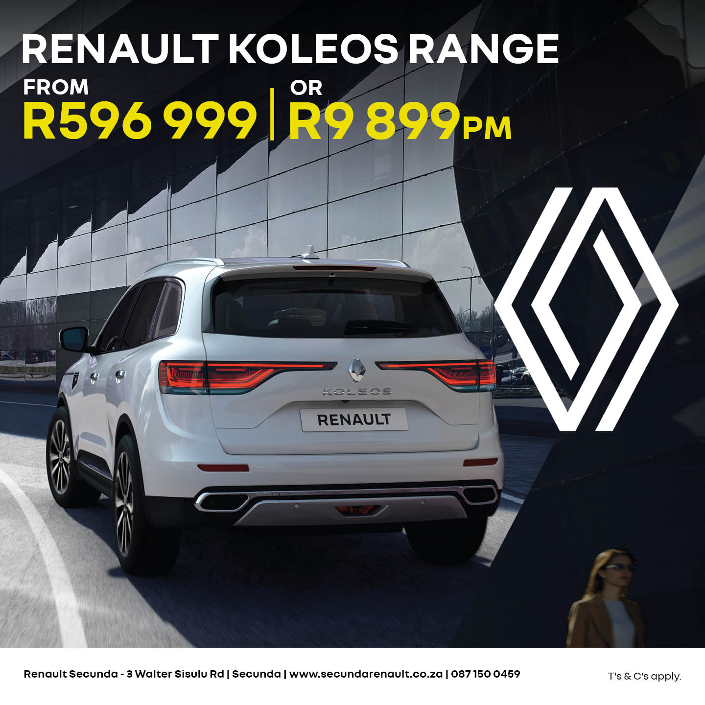 Renault Koleos Range image from Eastvaal Motors