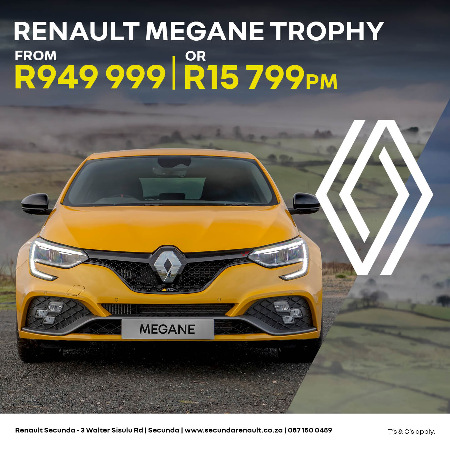 Renault Megane Trophy image from Eastvaal Motors