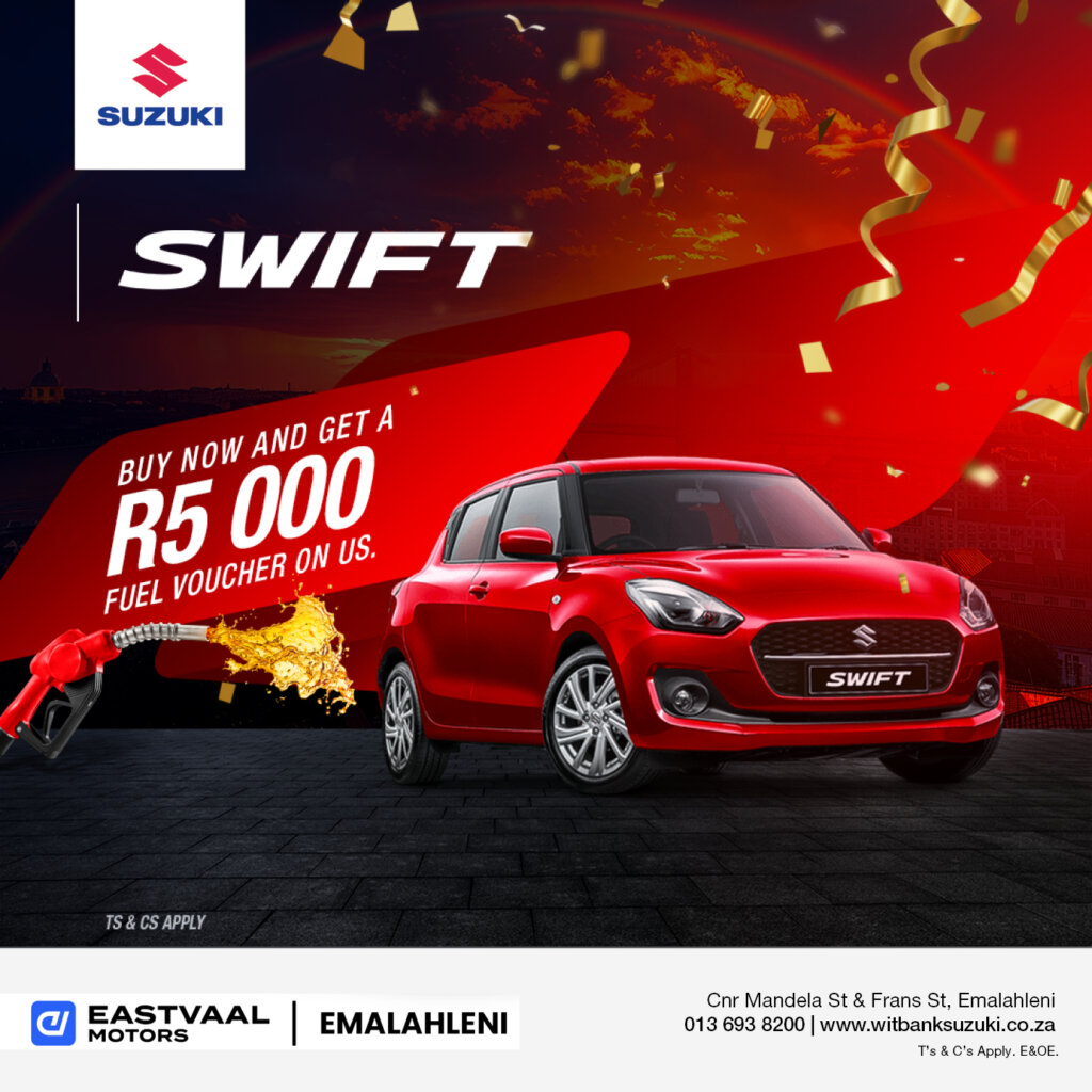 Suzuki Swift image from Eastvaal Motors