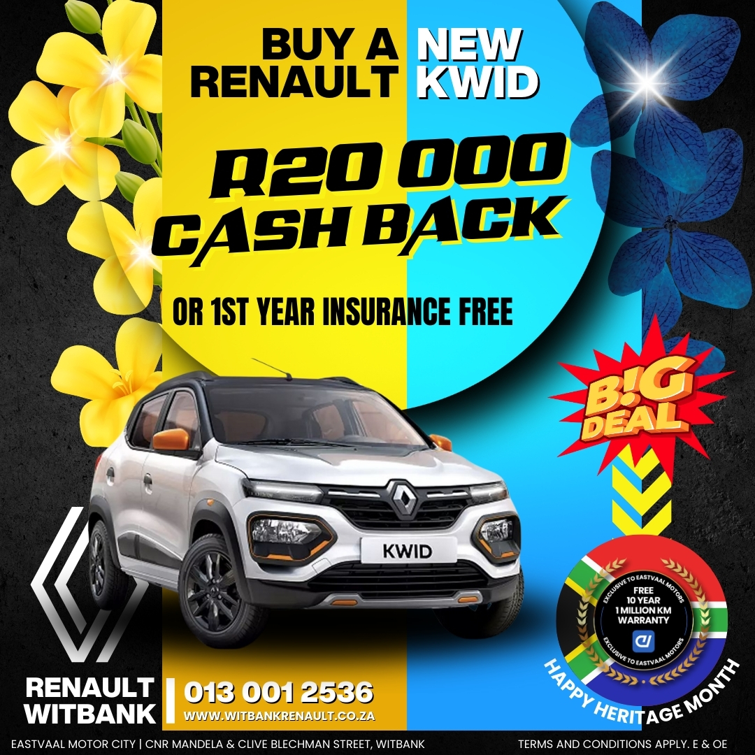 Celebrate Heritage Month in Style – Unbeatable September Specials! image from Eastvaal Motors