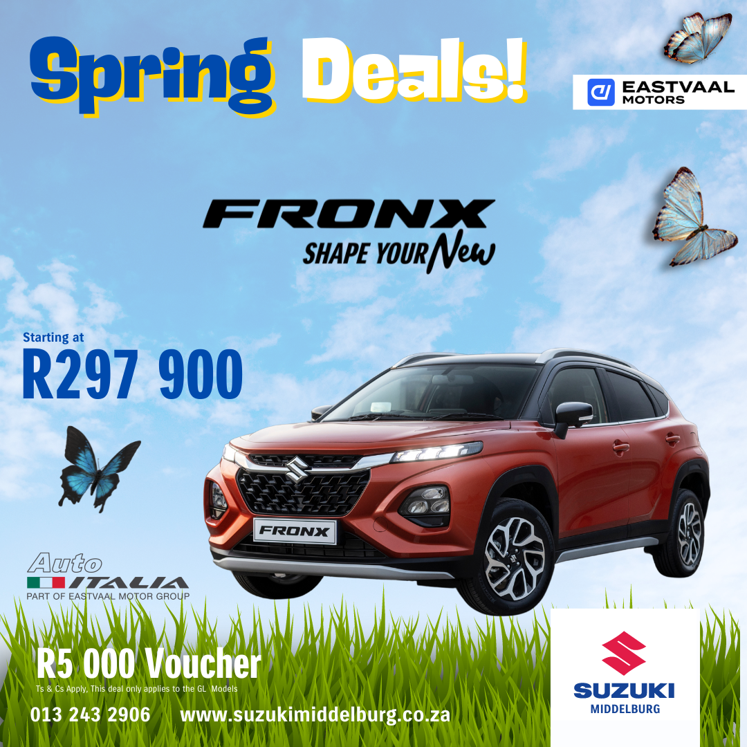 Suzuki Fronx – Spring Deal image from Eastvaal Motors