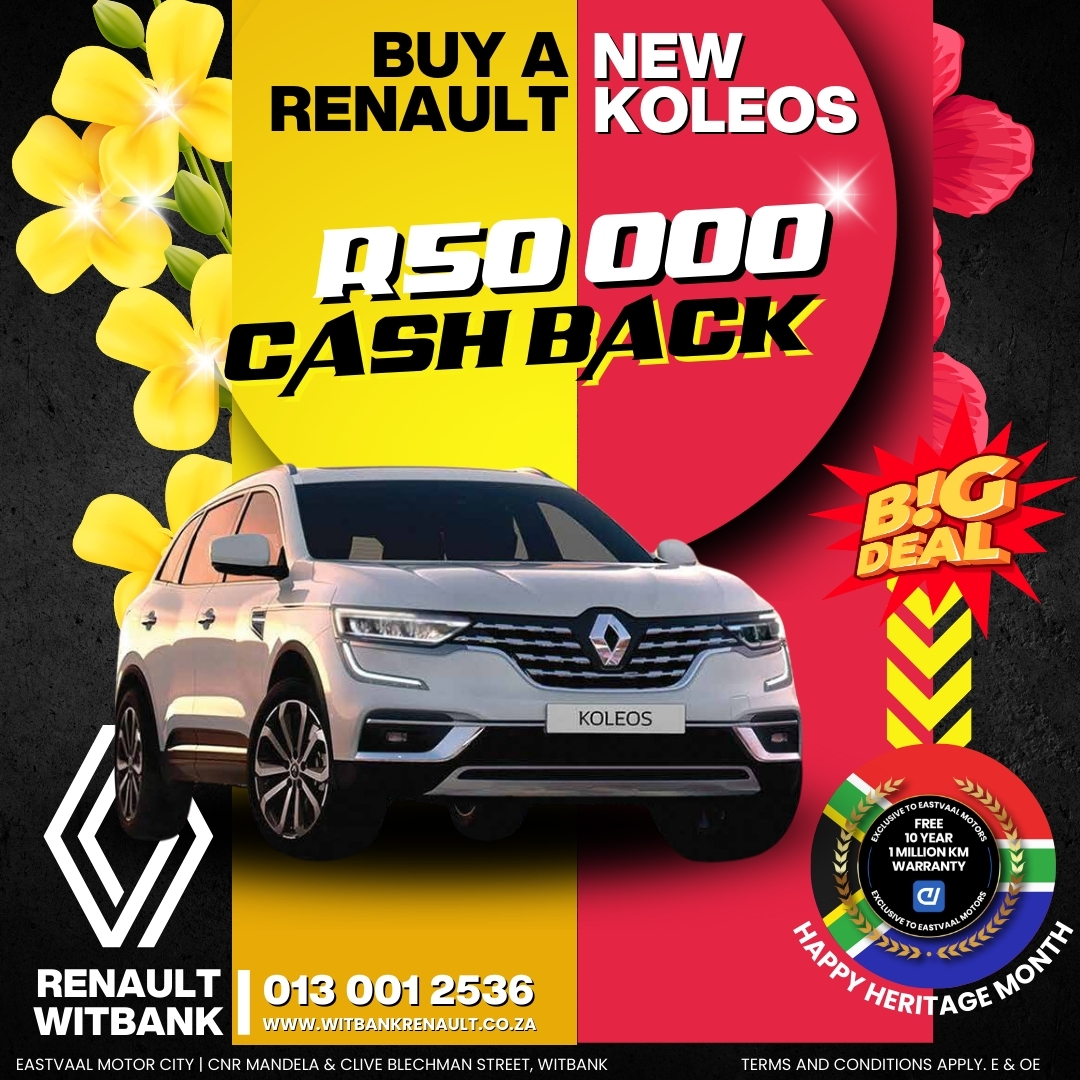 Make Heritage Month Unforgettable – Big Deals on New Wheels! image from Eastvaal Motors