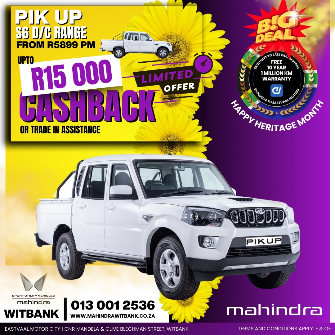 Drive into Heritage Month with Big Deals at Eastvaal Motor City! image from 