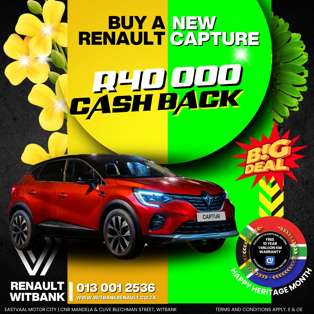 Heritage Month Specials – Your New Ride Awaits at Eastvaal Motor City! image from Eastvaal Motors