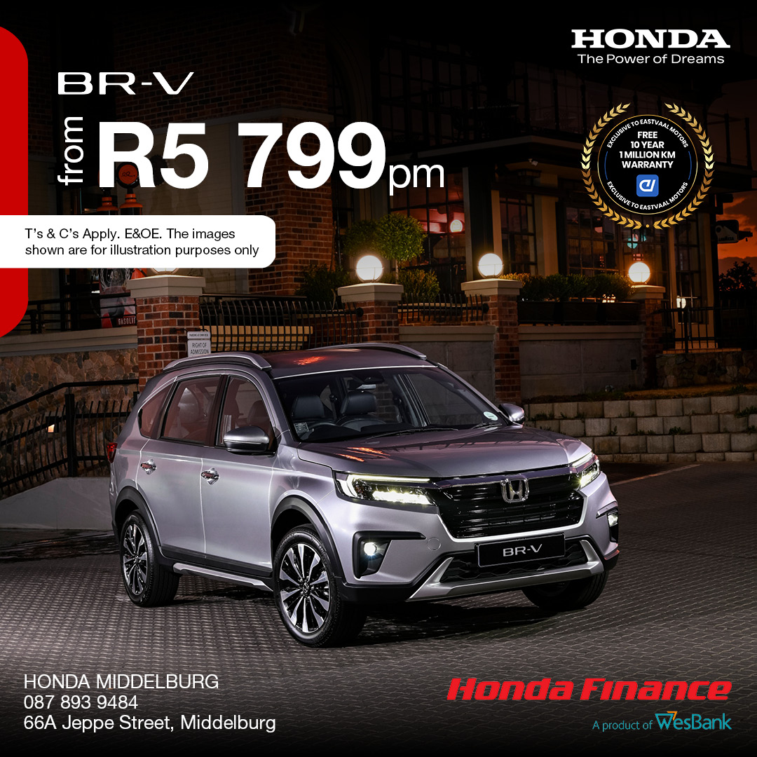 Honda BR-V image from Eastvaal Motors