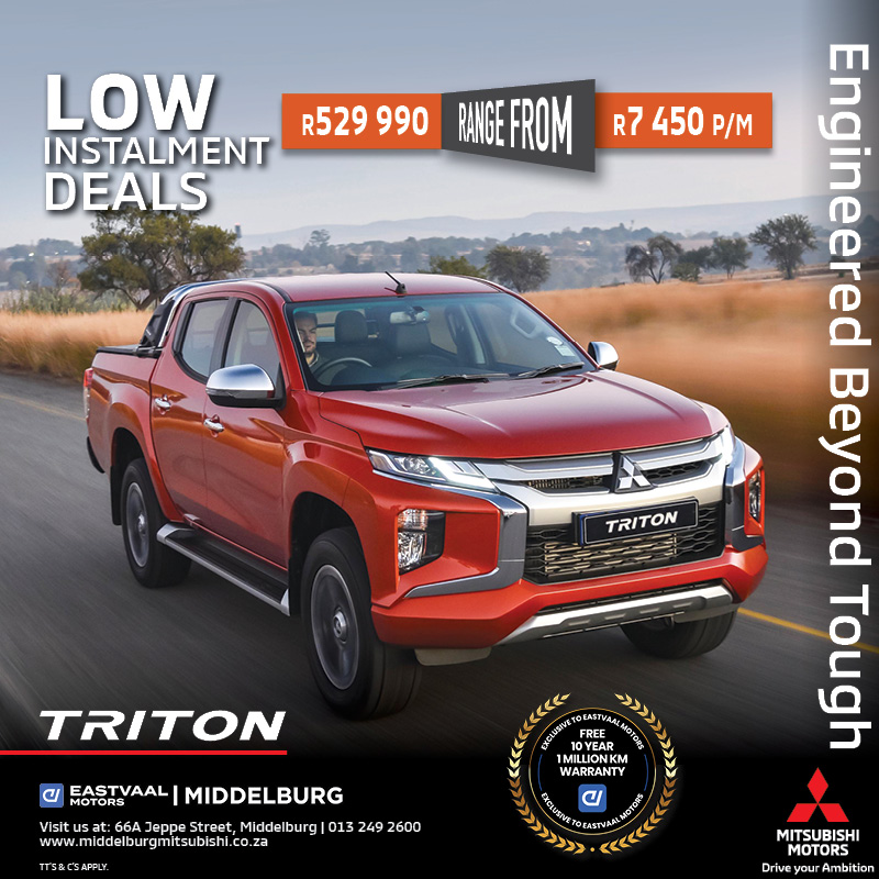 Mitsubishi Triton image from Eastvaal Motors