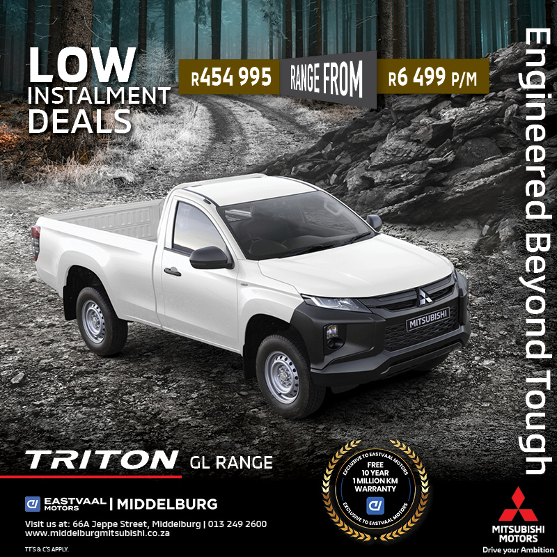 Mitsubishi Triton GL range image from Eastvaal Motors