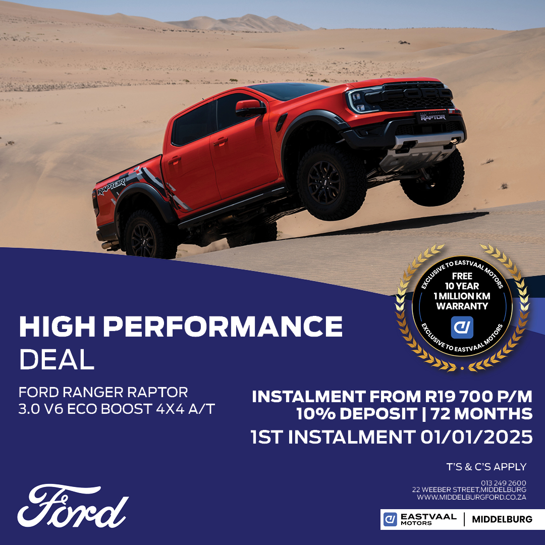 High Performance Deal image from Eastvaal Motors