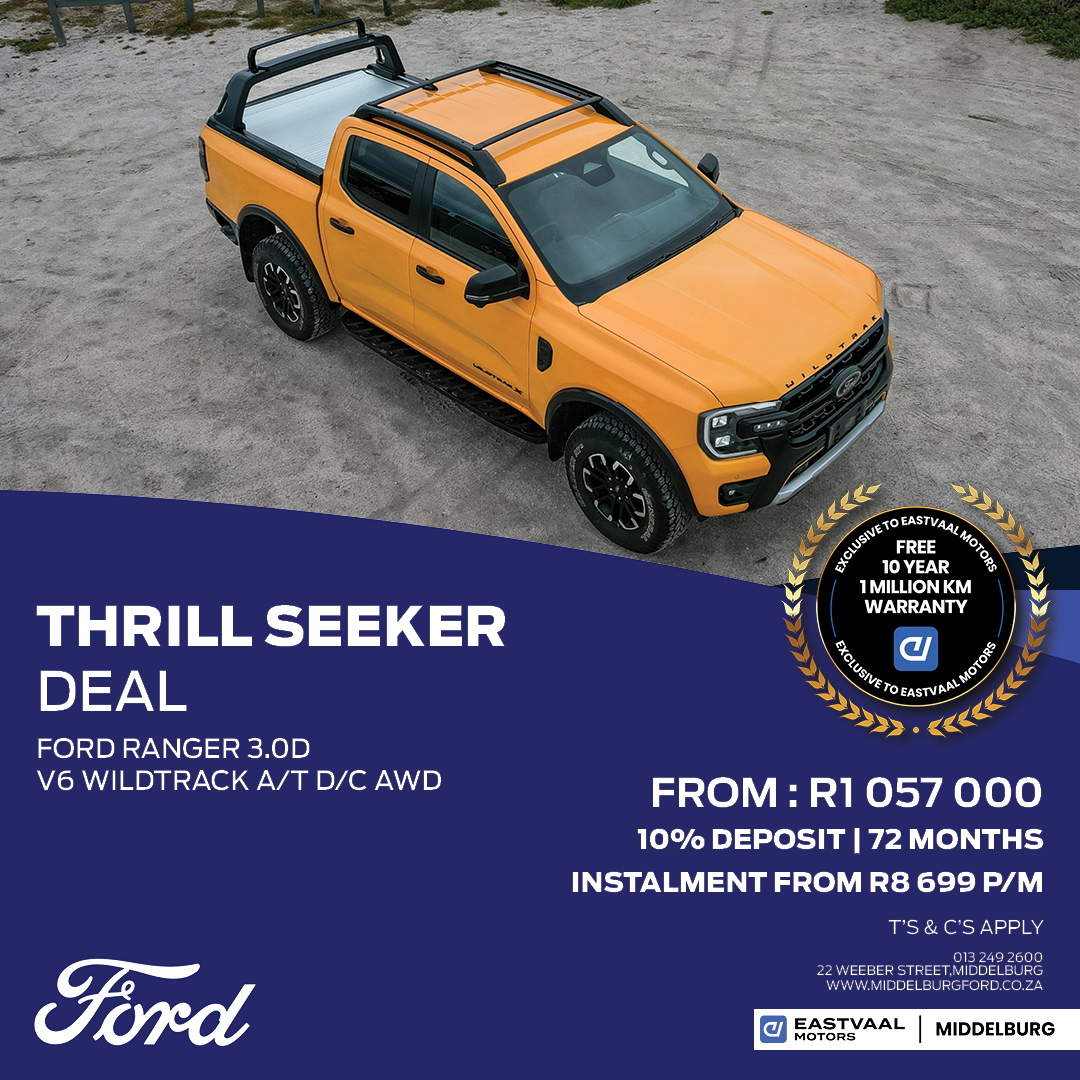 Thrill seeker deal image from Eastvaal Motors