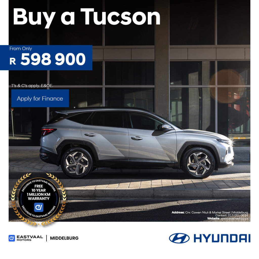 Hyundai Tuscon image from Eastvaal Motors