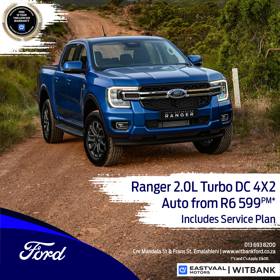 Ford Ranger 2.0L Turbo Double Cab 4×2 image from 