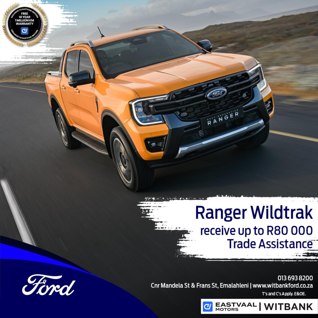 Ford Ranger Wiltrak image from Eastvaal Motors