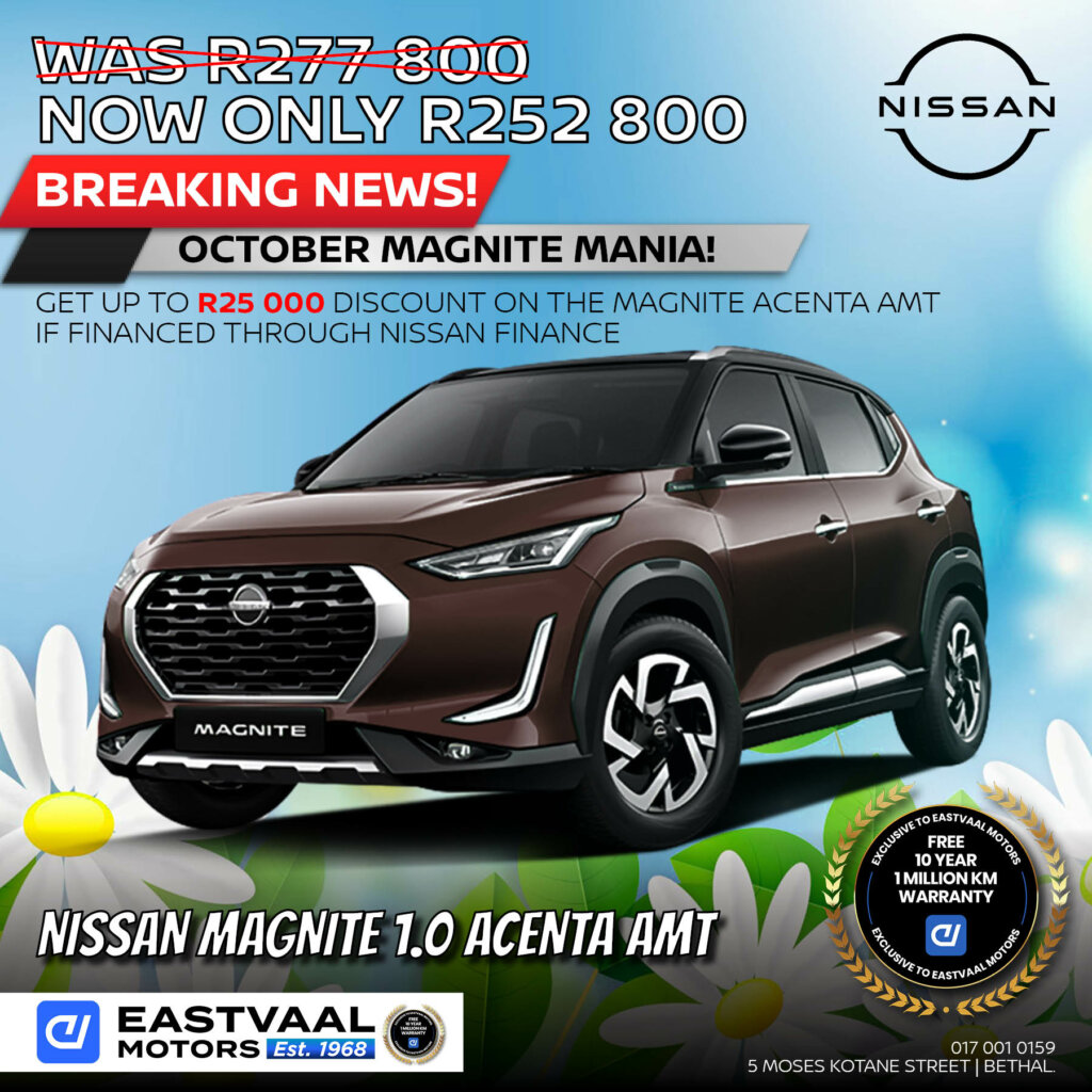 Nissan Magnite 1.0 Acenta AMT image from Eastvaal Motors