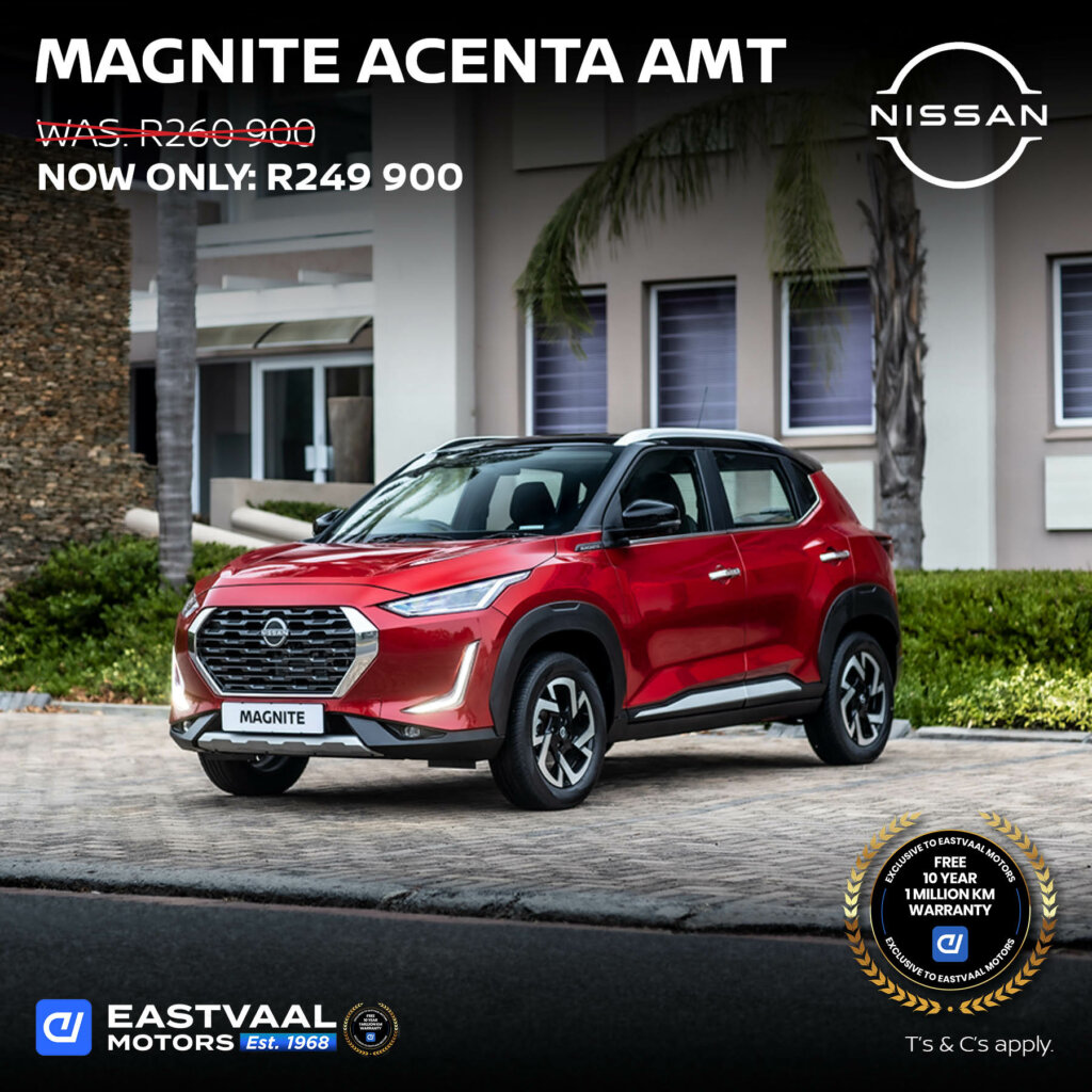 Nissan Magnite Acenta AMT image from Eastvaal Motors