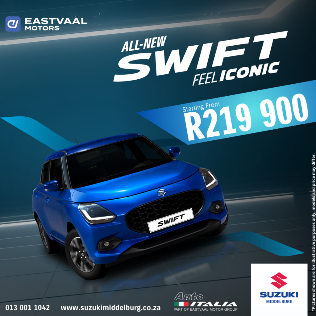 The New Suzuki Swift is here image from Eastvaal Motors