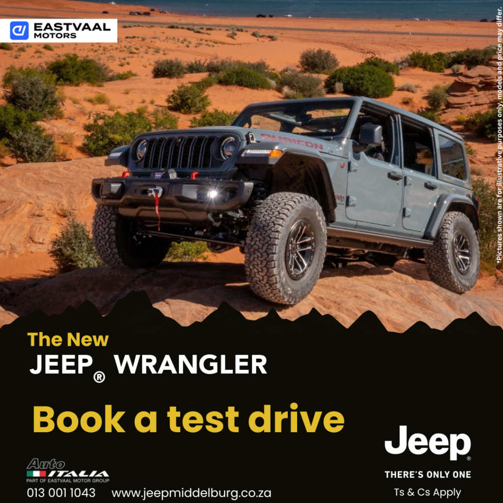 The New Jeep Wrangler image from Eastvaal Motors