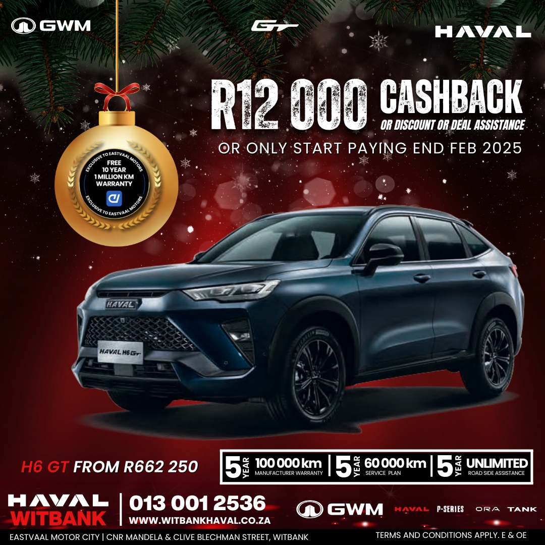 The gift of adventure awaits! 🎁 Get your HAVAL this holiday season! image from Eastvaal Motors