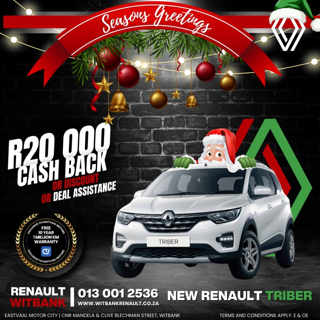 🎅 Upgrade Your Ride This Holiday Season with Renault Specials! 🎉 image from Eastvaal Motors