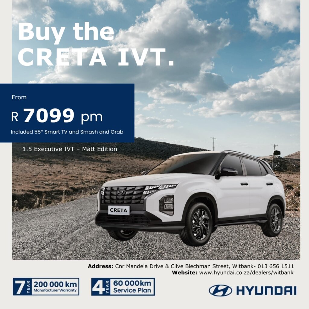 Why wait? This Black November, enjoy unbeatable deals on all Hyundai models at Eastvaal Motor City!” image from Eastvaal Motors