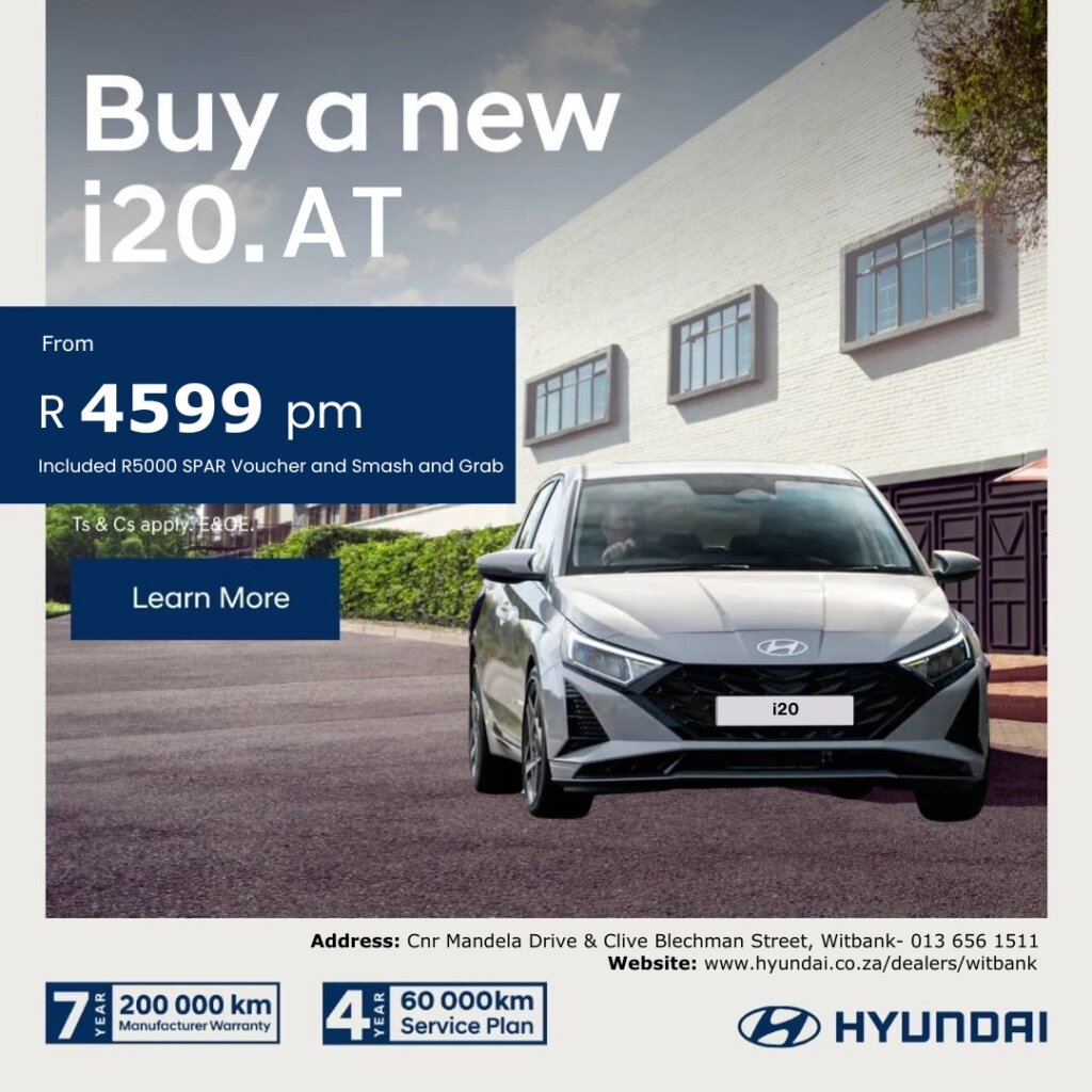 Only this Black November: exclusive savings on Hyundai cars with cashbacks, extended warranties, and payments deferred! image from Eastvaal Motors