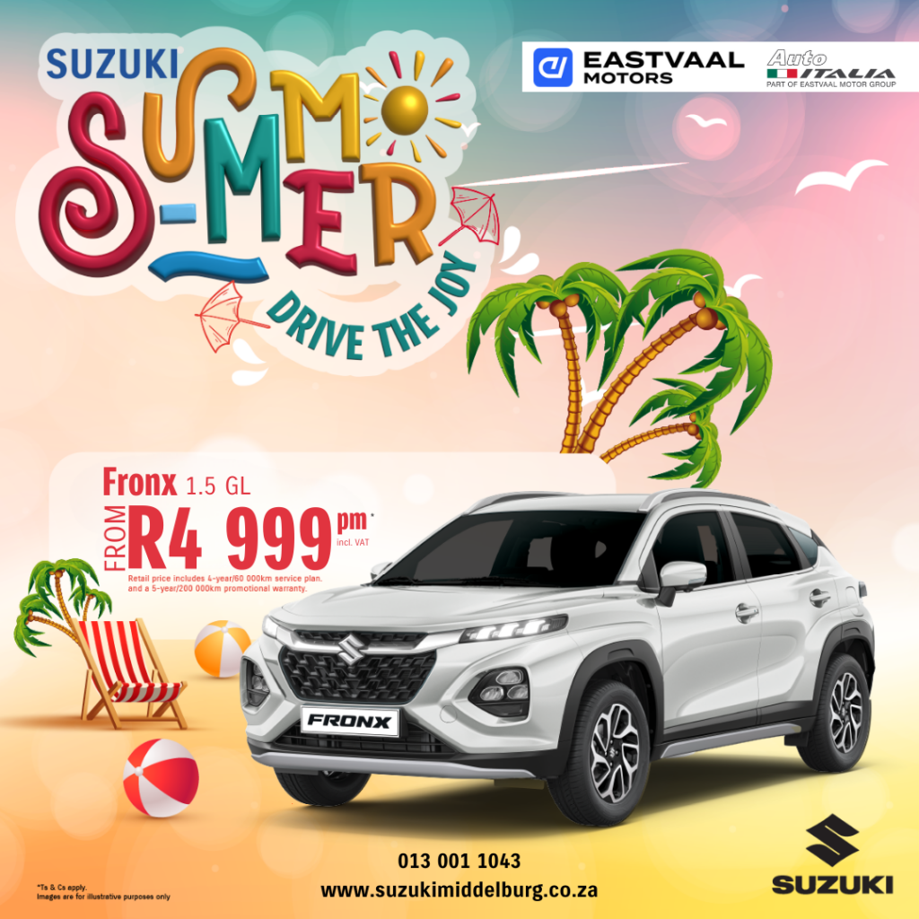 Suzuki Summer – Fronx Deal image from Eastvaal Motors