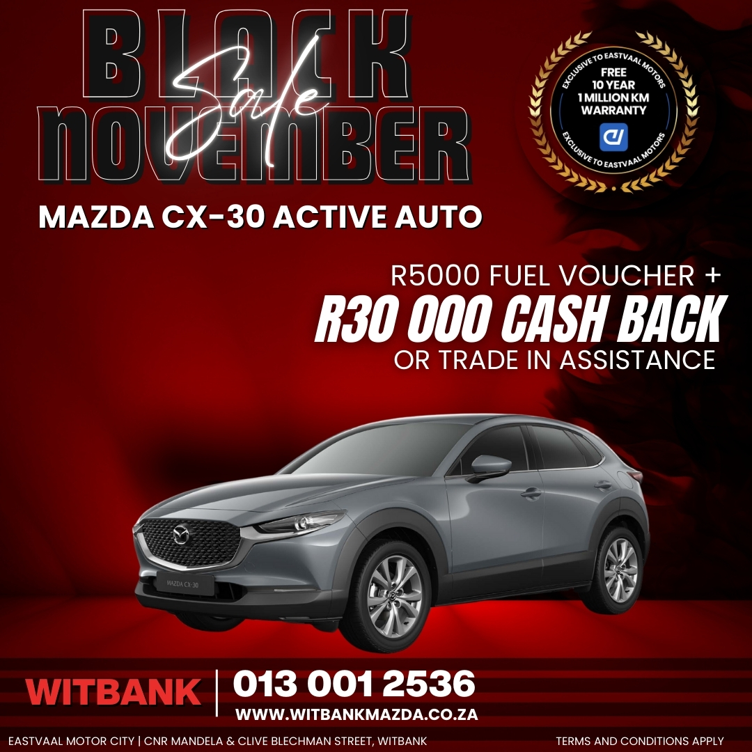 Looking for a New Ride? Enjoy massive savings and a 10-year, 1 million km warranty this Black November at Eastvaal Motor City! image from Eastvaal Motors