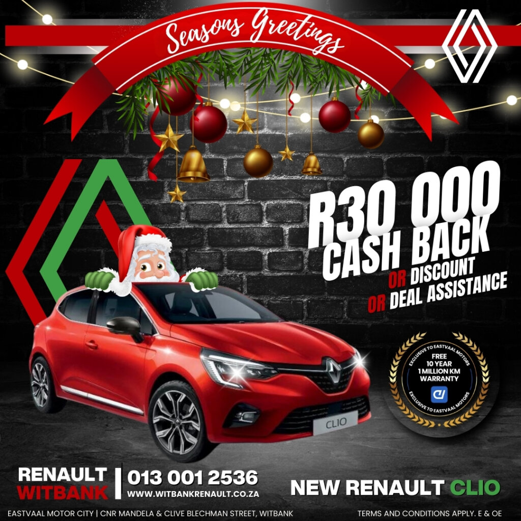 🎁 Holiday Savings Are Here—Drive Home a Renault at Eastvaal! 🚗 image from Eastvaal Motors