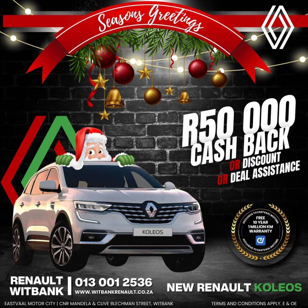 🎄 Spread the Joy This Festive Season with Renault’s Incredible Offers! ✨ image from Eastvaal Motors