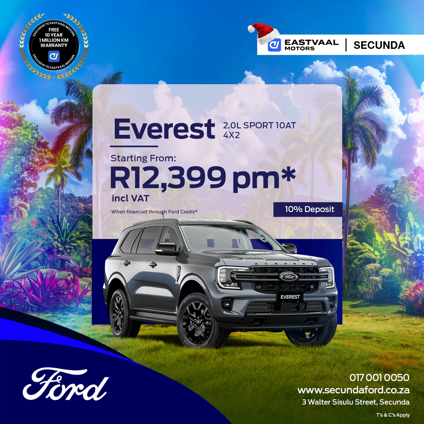 Ford Everest 2.0L Sport 10AT 4×2 image from 