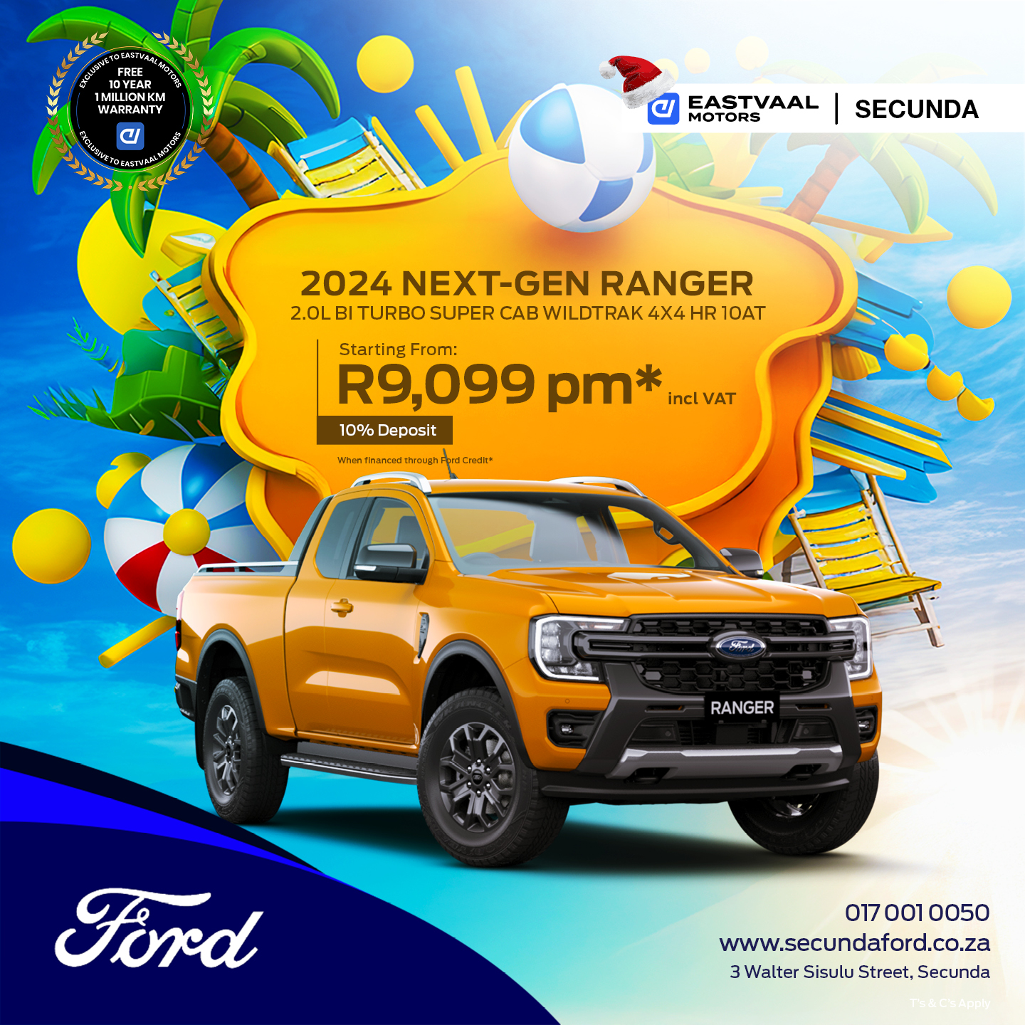 Ford Ranger 2.0L Bi Turbo Super Cab Wildtrak 4×4 HR 10AT image from Eastvaal Motors